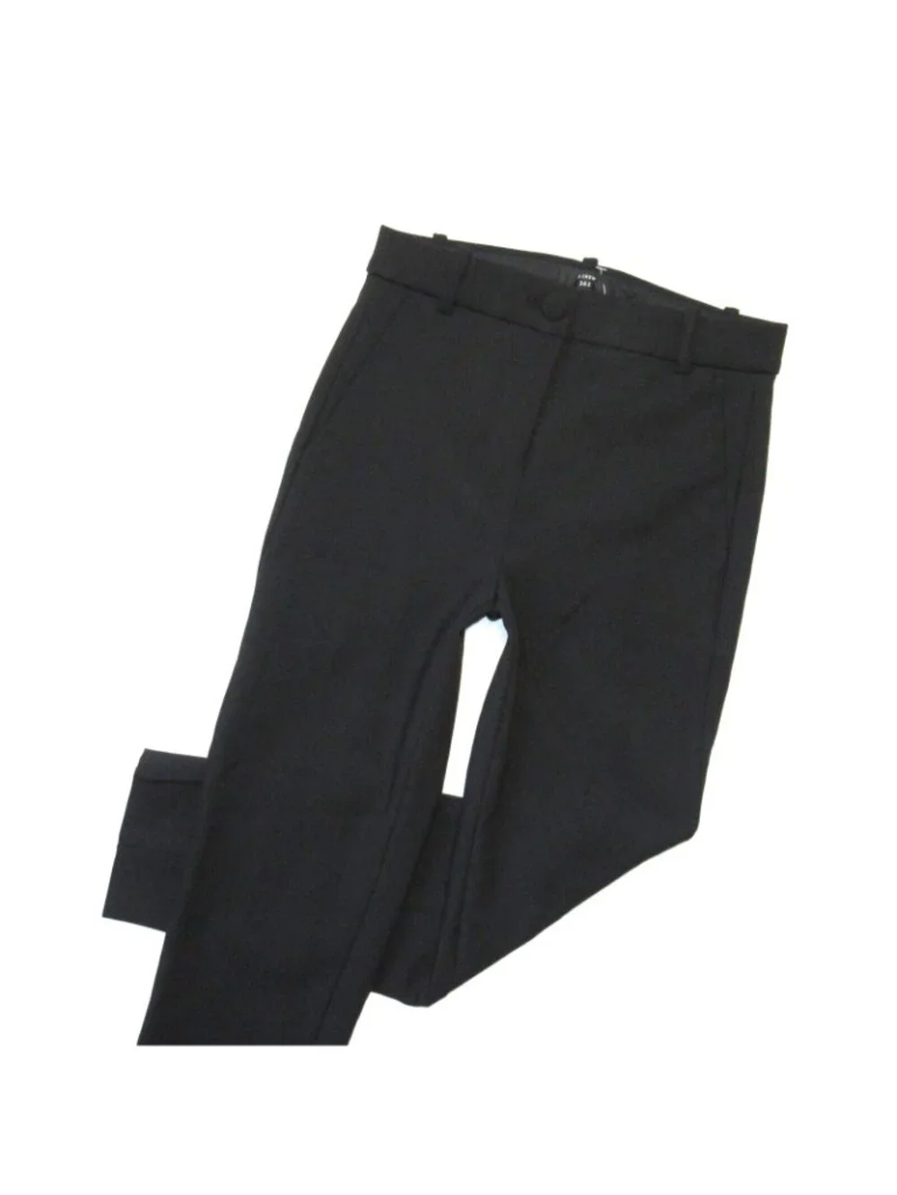 NWT J.Crew Petite High Rise Cameron in Black Four Season Stretch Pants 2P